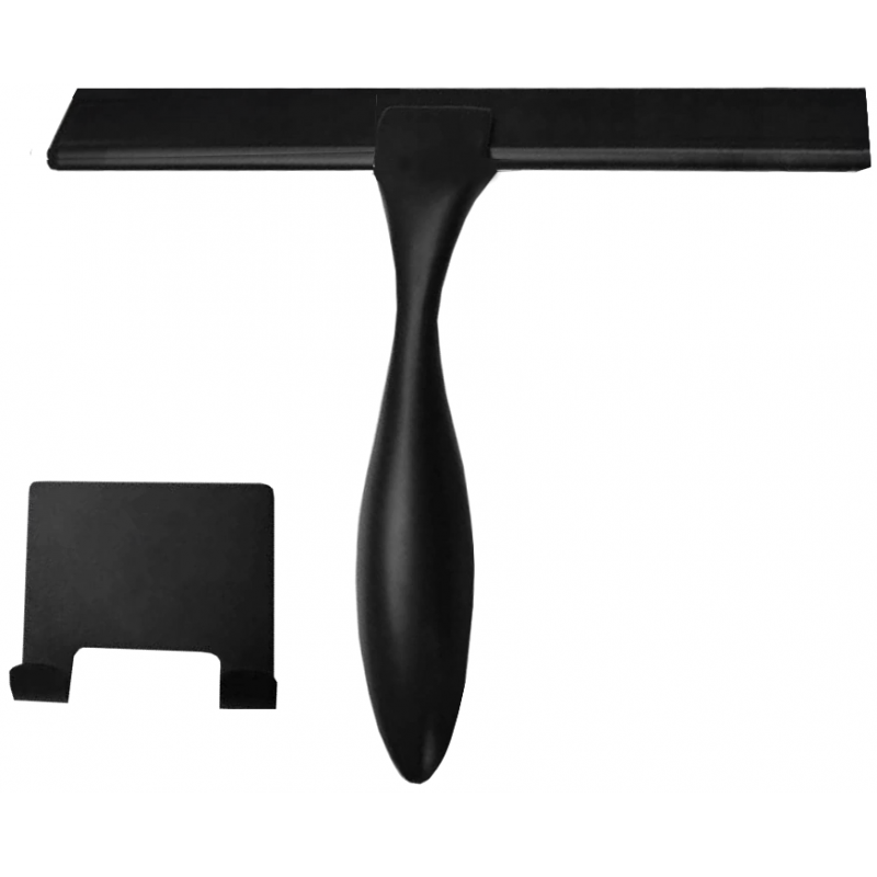 Mexen water scraper with handle, black - 79940-70