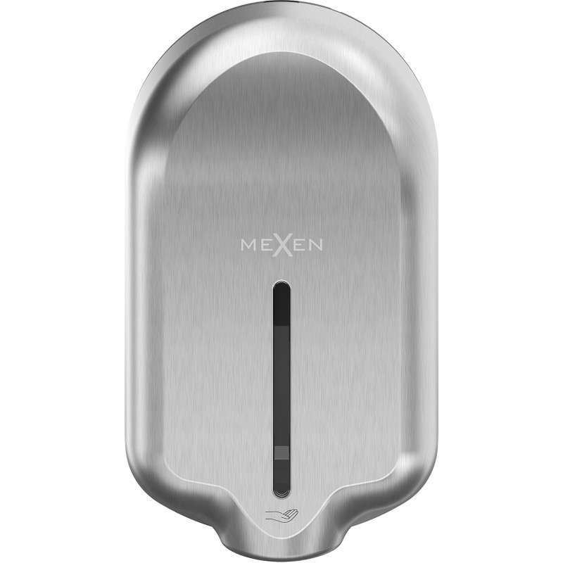 Mexen Purio-Max bezdotykowy automatyczny dozownik do mydła w płynie 1200 ml, inox - 70K610-01