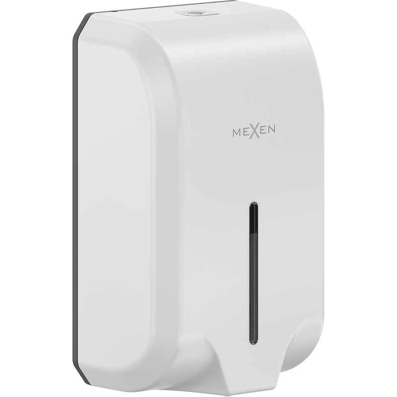 Mexen Purio-Pro beröringsfri automatisk tvåldispenser för flytande tvål 1200 ml, vit - 70K600-20