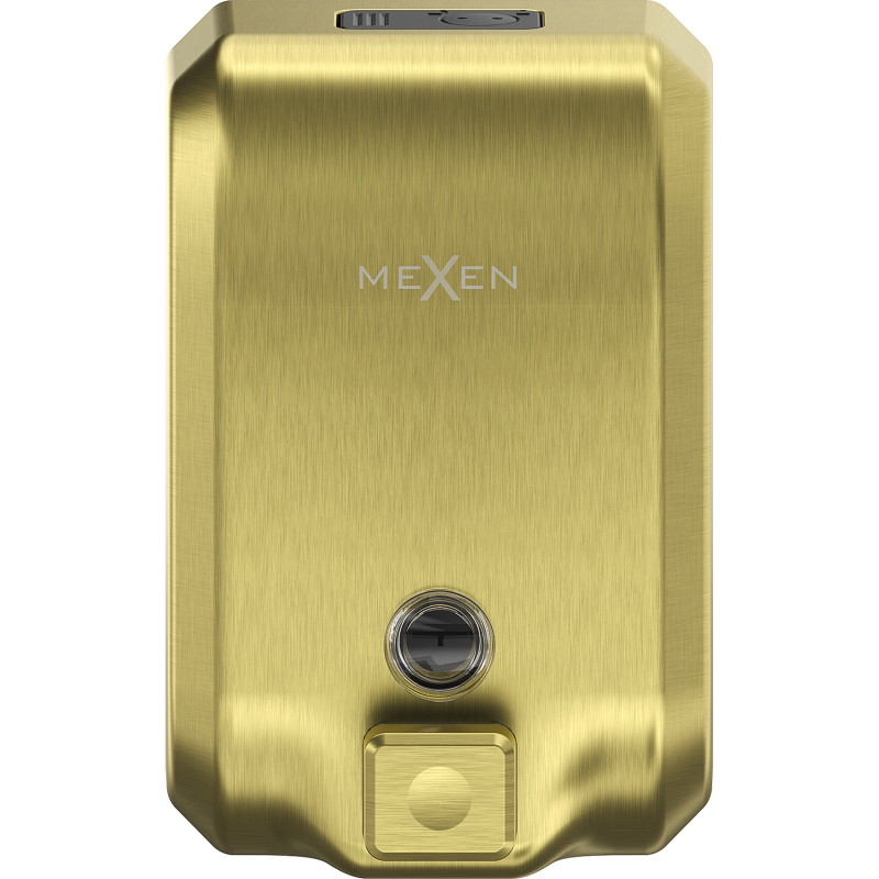 Mexen Purio-V tvåldispenser för flytande tvål 1200 ml, borstad guld - 70K620-55