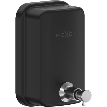 Mexen Purio-U zeepdispenser voor vloeibare zeep 500 ml, matzwart - 70K630-70