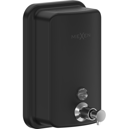 Mexen Purio-U flytande tvåldispenser 800 ml, svart matt - 70K631-70