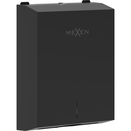 Mexen Verno-H dispenser för pappershanddukar, matt svart - 70K420-70