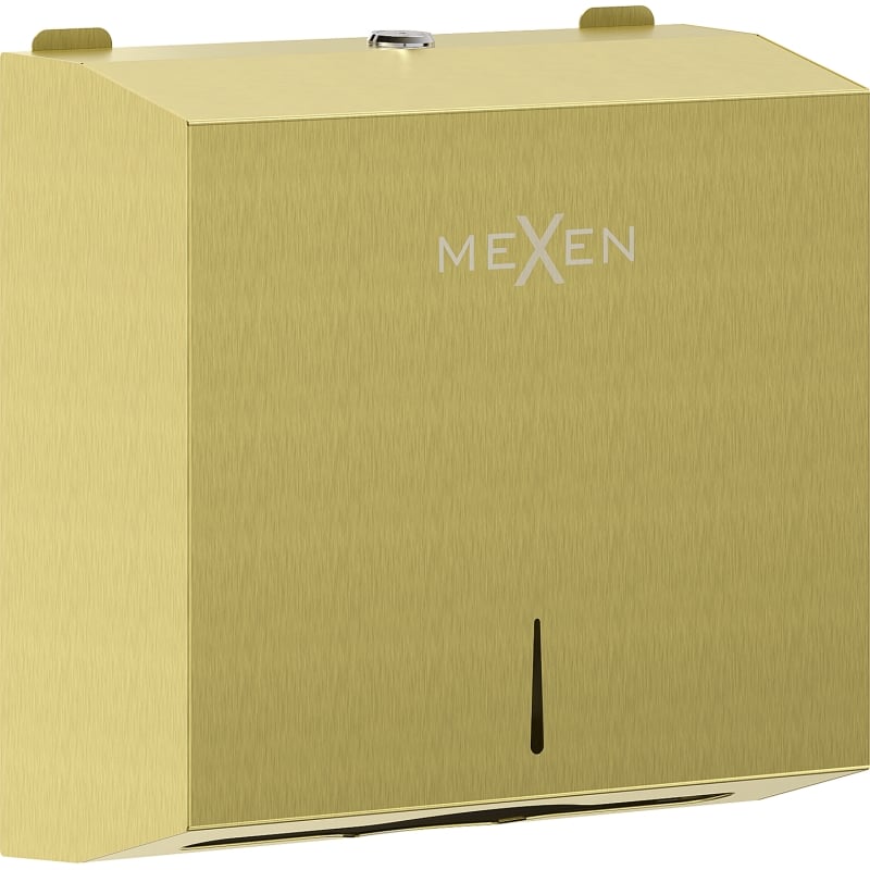 Mexen Verno-L distributeur de serviettes en papier, or brossé - 70K410-55