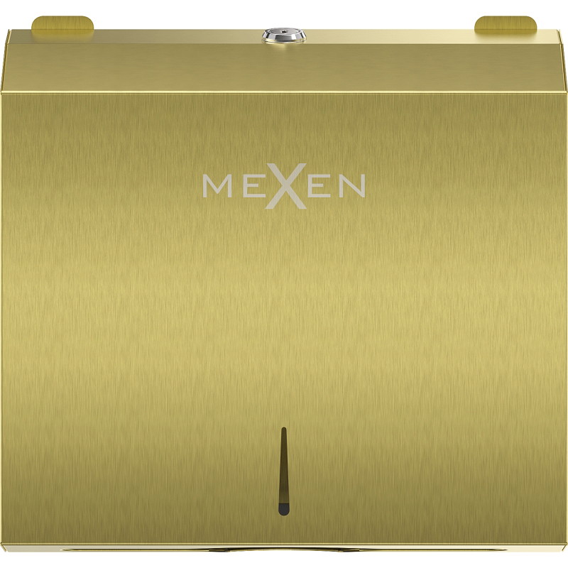 Mexen Verno-L distributore di asciugamani di carta, oro spazzolato - 70K410-55