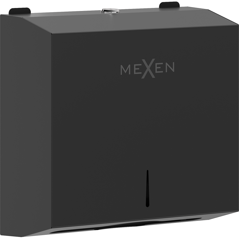 Mexen Verno-L podajnik ręczników papierowych, czarny mat - 70K410-70