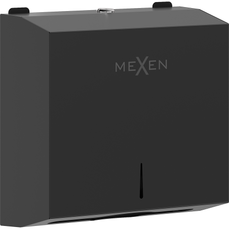 Mexen Verno-L podajnik ręczników papierowych, czarny mat - 70K410-70