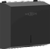 Mexen Verno-L papīra dvieļu turētājs, melns matēts - 70K410-70