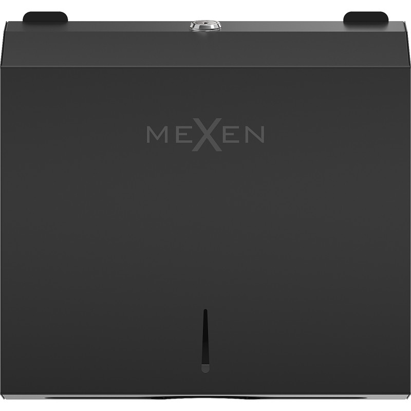 Mexen Verno-L dispenser voor papieren handdoeken, zwarte mat - 70K410-70
