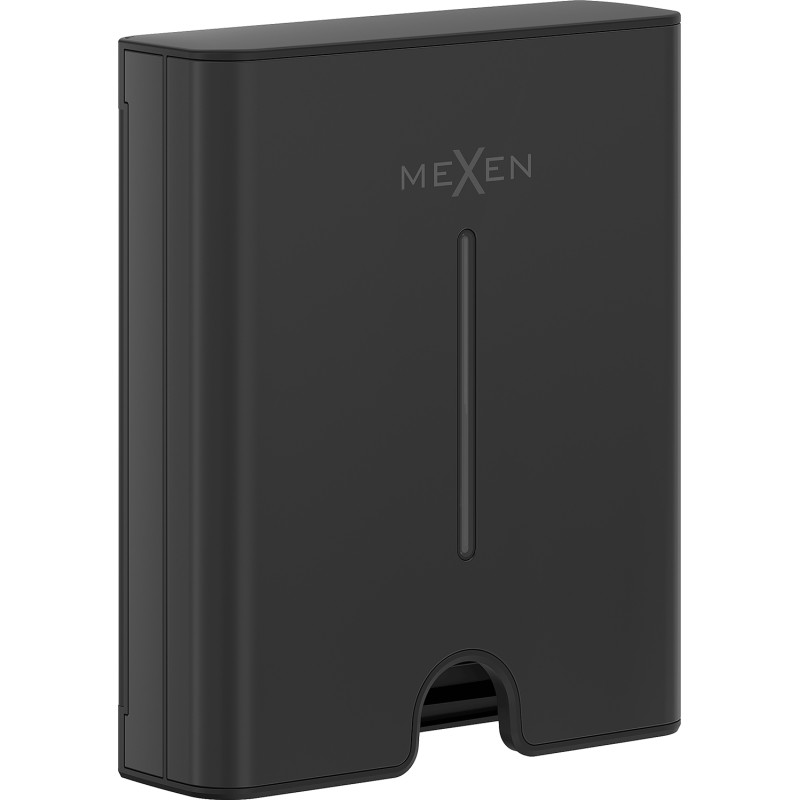 Mexen Verno-C papierhanddoekdispenser, matzwart - 70K400-70