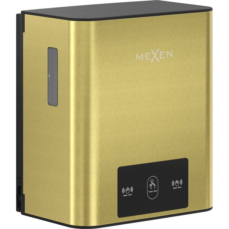 Mexen Verno-Pro distributore automatico di asciugamani di carta, oro spazzolato - 70K300-55