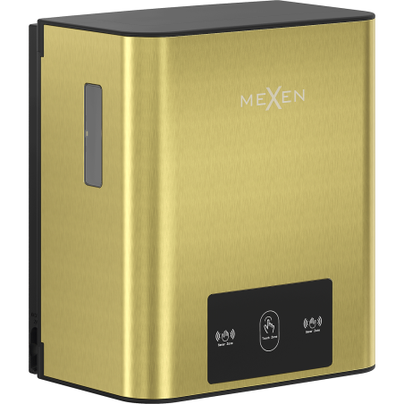 Mexen Verno-Pro automatisk pappershanddukdispenser, borstade guld - 70K300-55