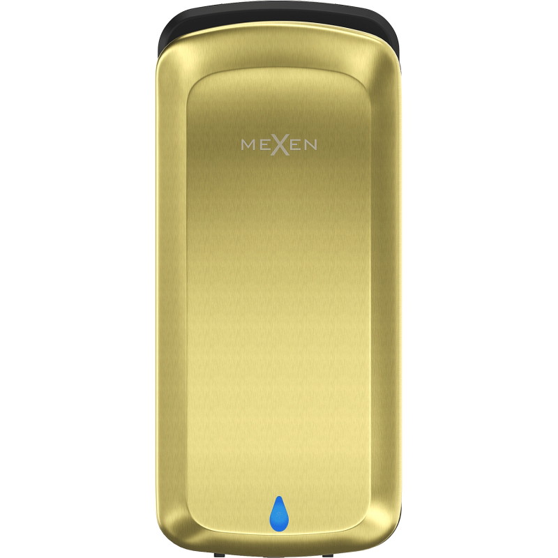 Mexen Ventaro-Pro secador de manos de bolsillo, 1650 W, oro cepillado - 70K020-55