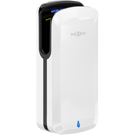 Mexen Ventaro-Pro asciugamani tascabile, 1650 W, bianco/nero - 70K021-27
