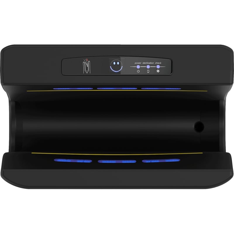 Mexen Ventaro-Max asciugamani a tasca, 1650 W, nero opaco - 70K022-70