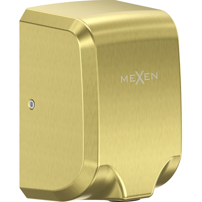 Mexen Ventaro-Uh käsienkuivaaja, 1350 W, harjattu kulta - 70K032-55