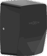 Mexen Ventaro-Mh suszarka do rąk, 1350 W, czarna mat - 70K052-70