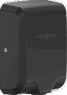 Mexen Ventaro-Uh Slim handtork, 700 W, svart matt - 70K033-70