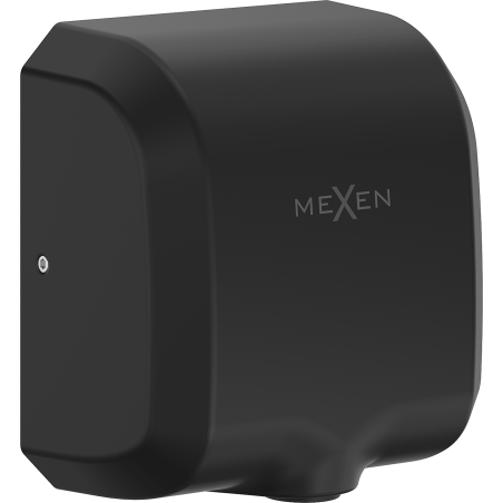 Mexen Ventaro-V hand dryer, 1800 W, matte black - 70K040-70