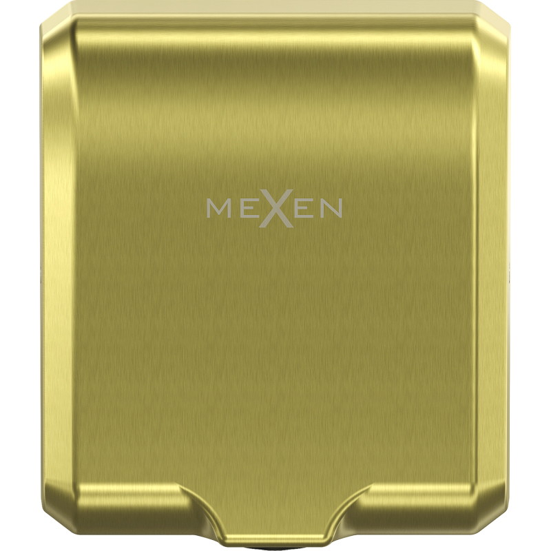 Mexen Ventaro-U Slim handtork, 1000 W, borstad guld - 70K031-55