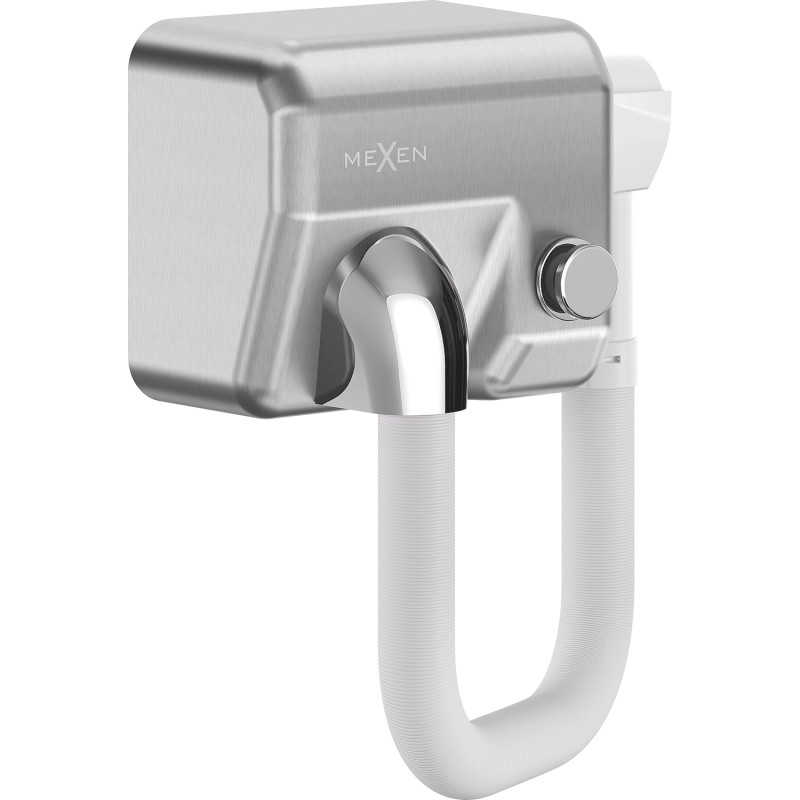 Mexen Aquis-P secador de cabelo de piscina com mangueira, 1000 W, inox - 70K210-01