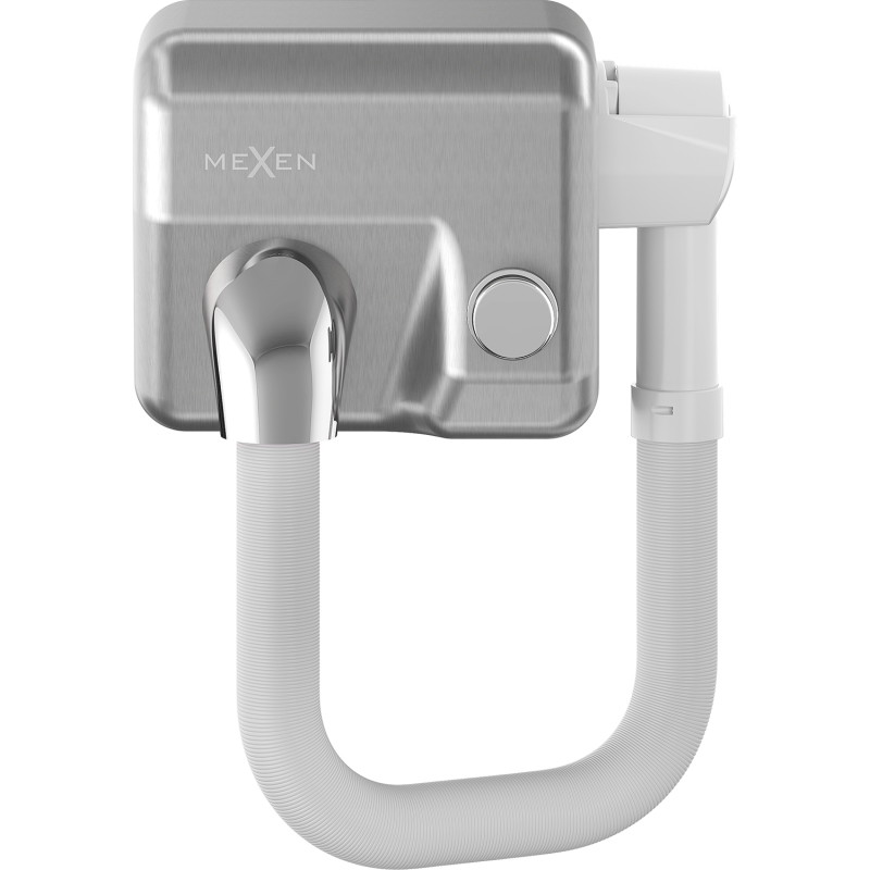 Mexen Aquis-P Pool-Haartrockner mit Schlauch, 1000 W, Inox - 70K210-01