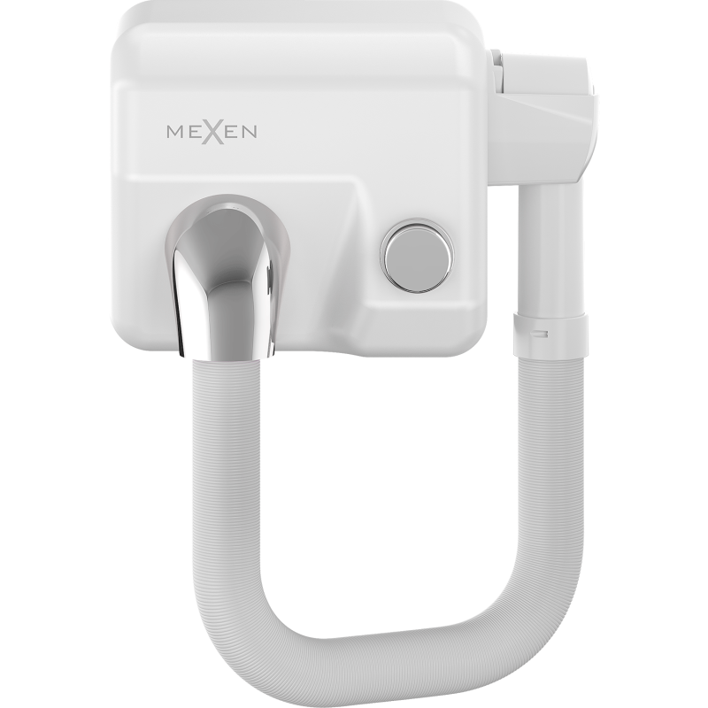 Mexen Aquis-P suszarka basenowa do włosów z wężem, 1000 W, biała - 70K210-20