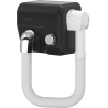 Mexen Aquis-P sèche-cheveux de piscine avec tuyau, 1000 W, noir mat - 70K210-70