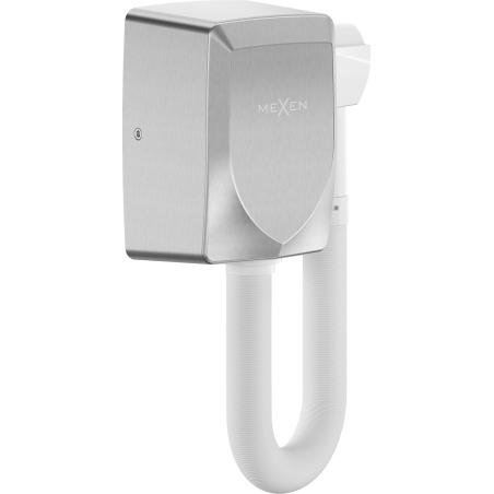 Mexen Aquis-S zwembadhaardroger voor haar met slang, 1000 W, inox - 70K200-01