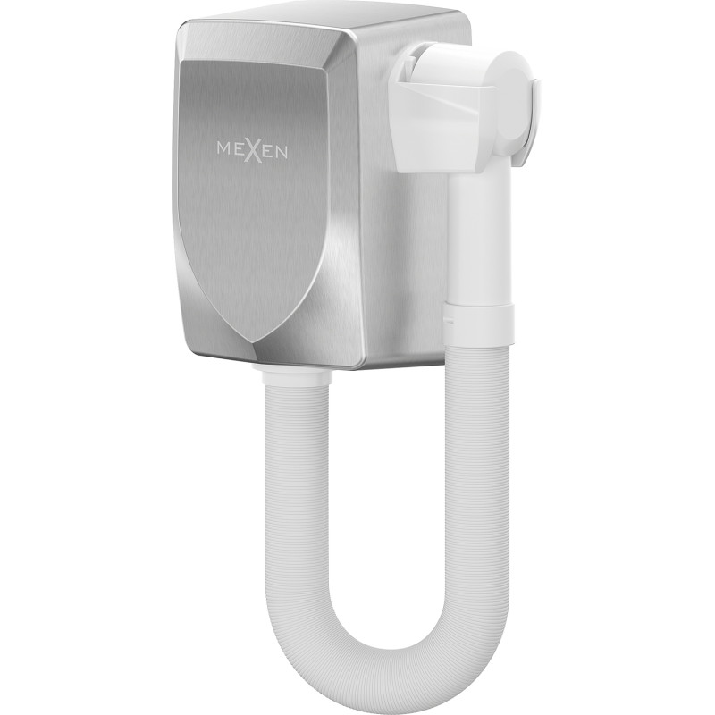 Mexen Aquis-S simhårstork med slang, 1000 W, rostfritt stål - 70K200-01