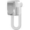 Mexen Aquis-S secador de cabelo de piscina com mangueira, 1000 W, inox - 70K200-01