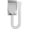 Mexen Aquis-S suszarka basenowa do włosów z wężem, 1000 W, inox - 70K200-01