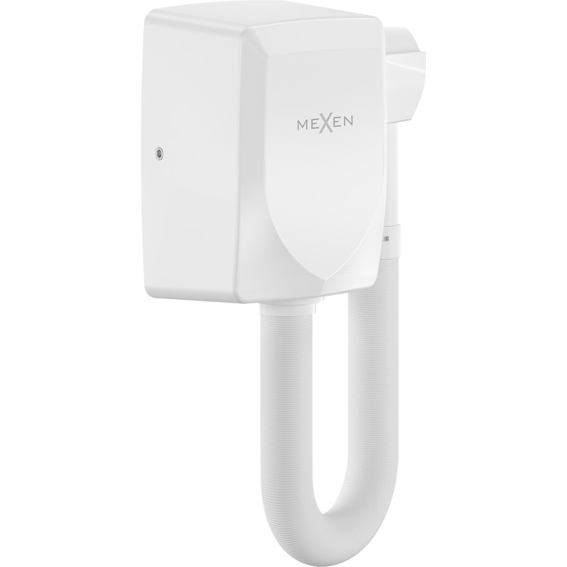 Mexen Aquis-S secador de cabelo de piscina com mangueira, 1000 W, branco - 70K200-20