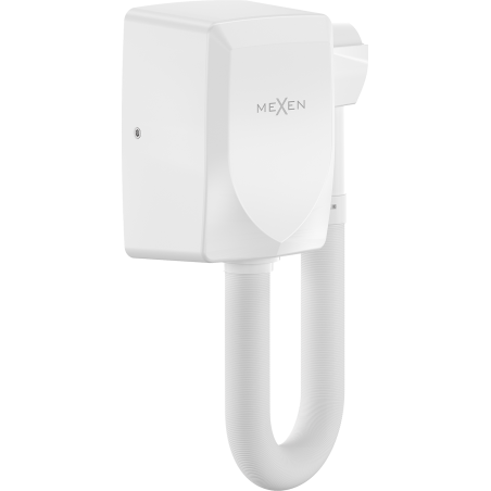 Mexen Aquis-S suszarka basenowa do włosów z wężem, 1000 W, biała - 70K200-20