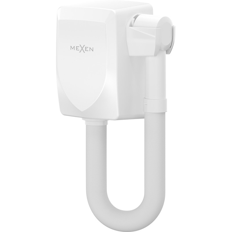 Mexen Aquis-S zwembad haardroger met slang, 1000 W, wit - 70K200-20