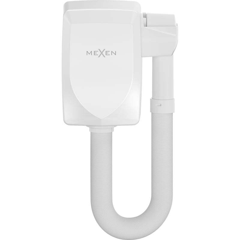 Mexen Aquis-S secador de pelo de piscina con manguera, 1000 W, blanco - 70K200-20