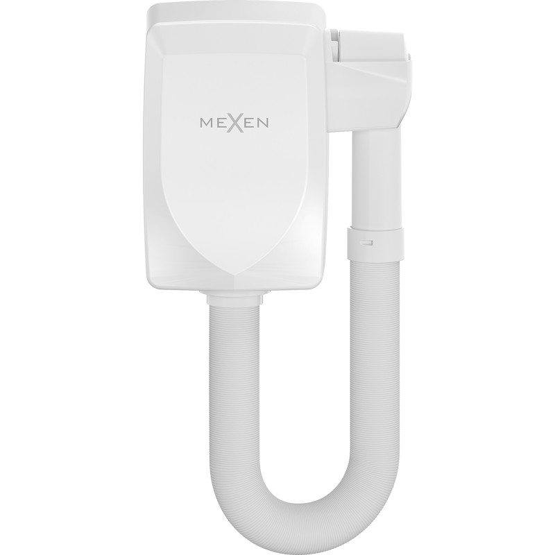Mexen Aquis-S sèche-cheveux de piscine avec tuyau, 1000 W, blanc - 70K200-20