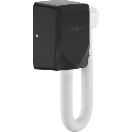 Mexen Aquis-S secador de pelo de piscina con manguera, 1000 W, negro mate - 70K200-70