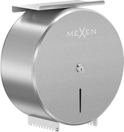 Mexen Spira-H+ distributeur de papier toilette avec étagère pour téléphone, inox - 70K561-01