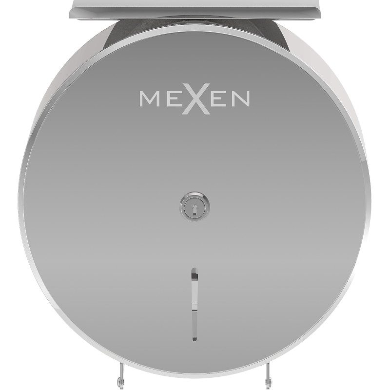 Mexen Spira-H+ contenitore per carta igienica con mensola per telefono, cromo - 70K561-00