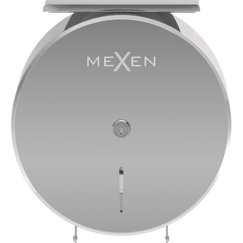 Mexen Spira-H+ Toilettenpapierbehälter mit Handyablage, Chrom - 70K561-00