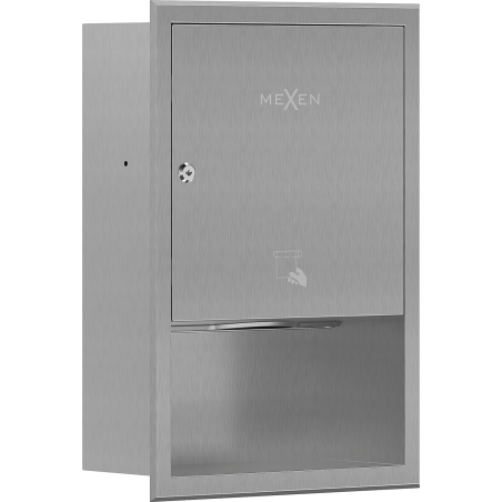 Mexen Linox wnękowy pojemnik na ręczniki papierowe, inox - 70K003-01