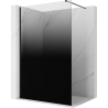 Mexen Kioto dušisein Walk-in 70 x 200 cm, must ombre 8 mm, must - 800-070-101-70-76