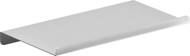 Mexen X-Wall-R niche plank met flens 45 x 20 cm, inox - 1910452010
