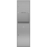 Mexen Linox vgradni podajalnik papirnatih brisač s košem, inox - 70K003-01 - 70K002-01