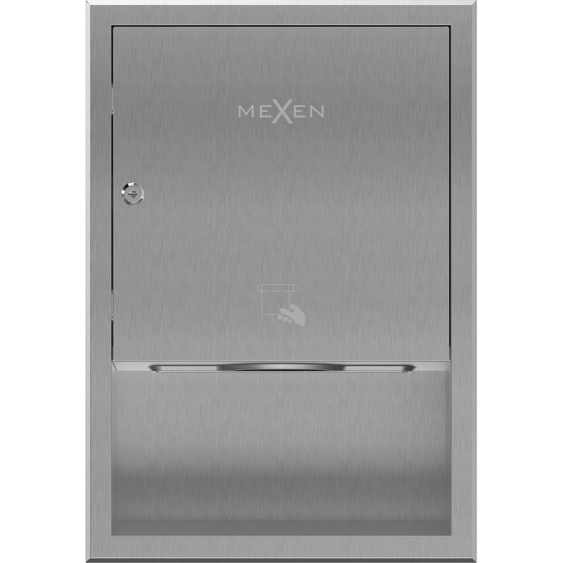 Mexen Linox recessed paper towel dispenser, inox - 70K003-01