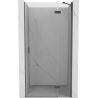 Mexen Mist-H porte de douche pivotante droite 75 cm, transparente, gris canon brossé - 8A5-075-000-66-00-P