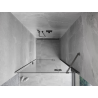 Mexen Mist-H drzwi prysznicowe uchylne prawe 110 cm, transparent, gun gray szczotkowany - 8A5-110-000-66-00-P
