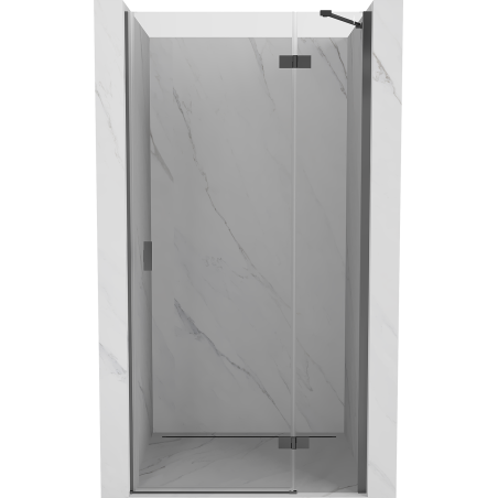 Mexen Mist-H porte de douche pivotante droite 95 cm, transparent, métal gun - 8A5-095-000-95-00-P