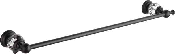 Mexen Estela cabide para toalhas, preto - 7011524-70